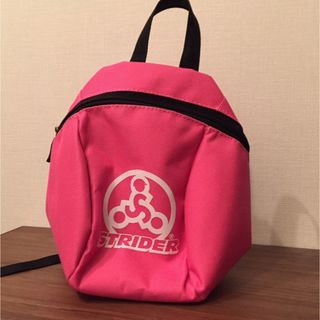 未使用　ストライダー　リュック　ピンク   (リュックサック)