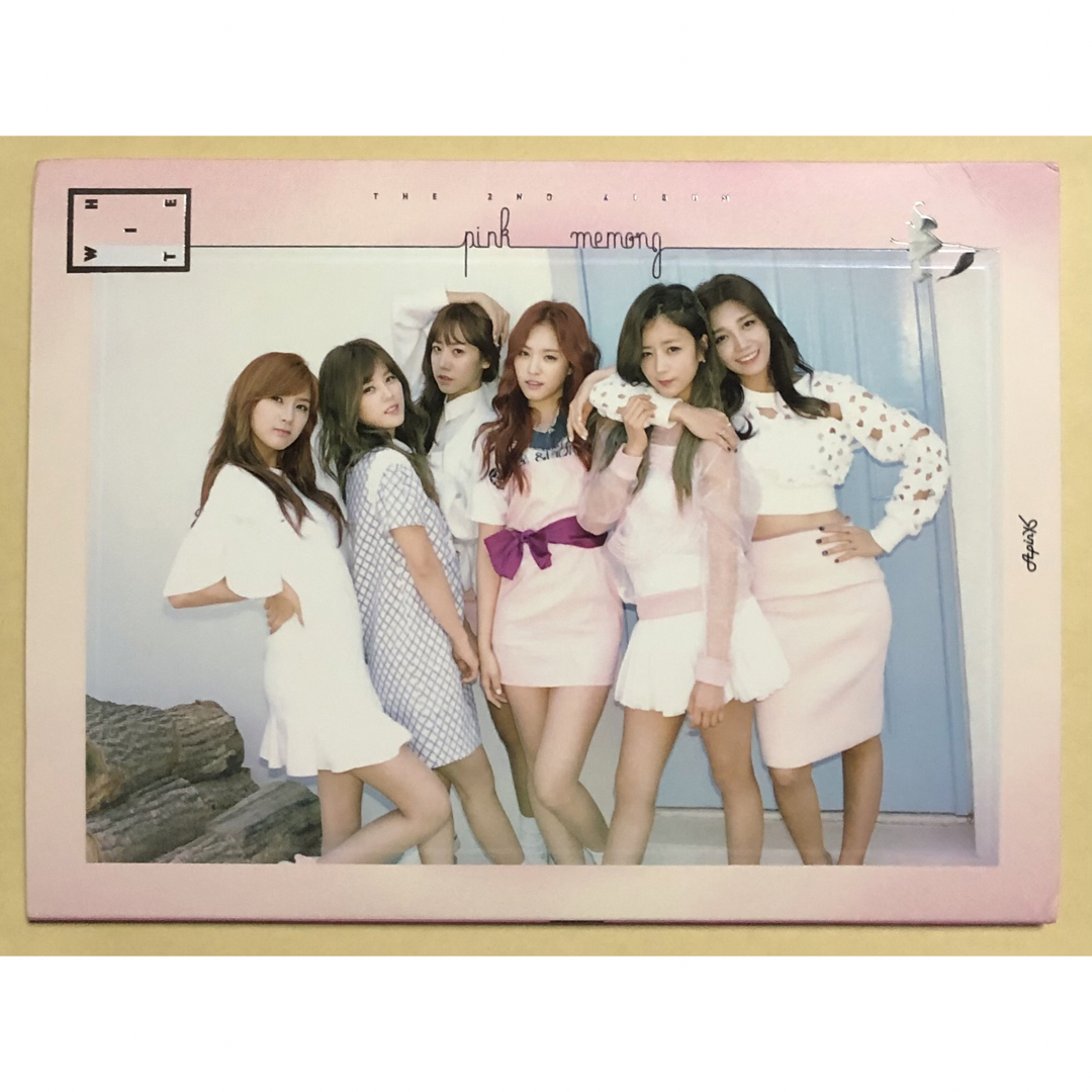 Apink pink memory Remember 台湾盤 アルバム トレカ エンタメ/ホビーのCD(K-POP/アジア)の商品写真