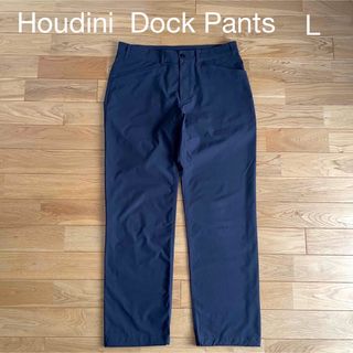 フディーニ(HOUDINI)のHoudini Dock Pants  L ブラック チノパン ストレートパンツ(チノパン)