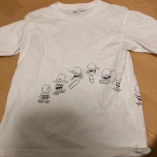 UNIQLO - Tシャツ　半袖　ユニクロ　スヌーピー ピーナッツ　UTGP 140cm 白