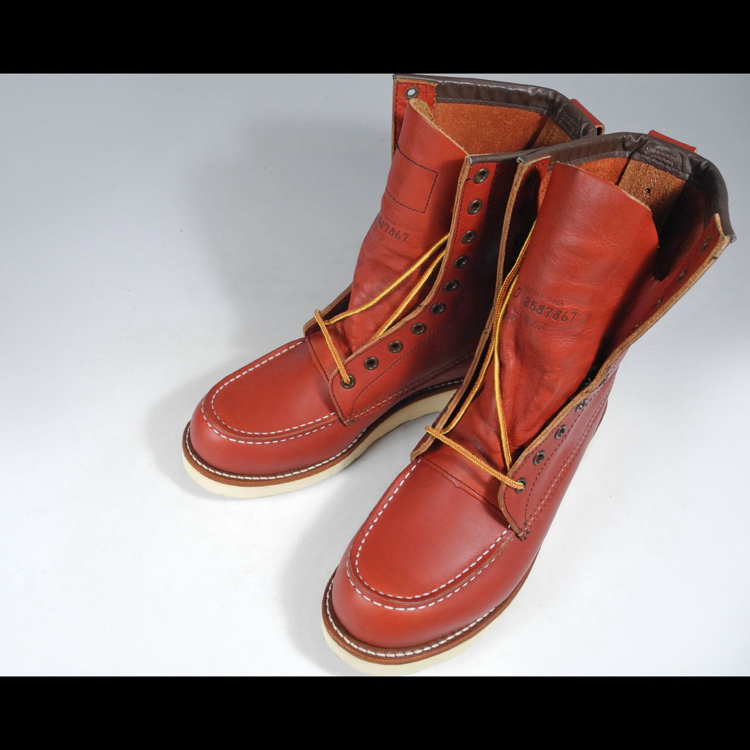 REDWING(レッドウィング)の美品☆四角犬タグ8877セッター877 875 8875 BEAMS メンズの靴/シューズ(ブーツ)の商品写真