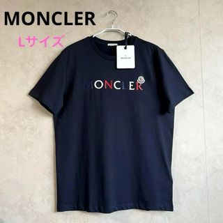 モンクレール(MONCLER)の【新品未使用タグ付き】MONCLER モンクレール ロゴTシャツ(Tシャツ/カットソー(半袖/袖なし))