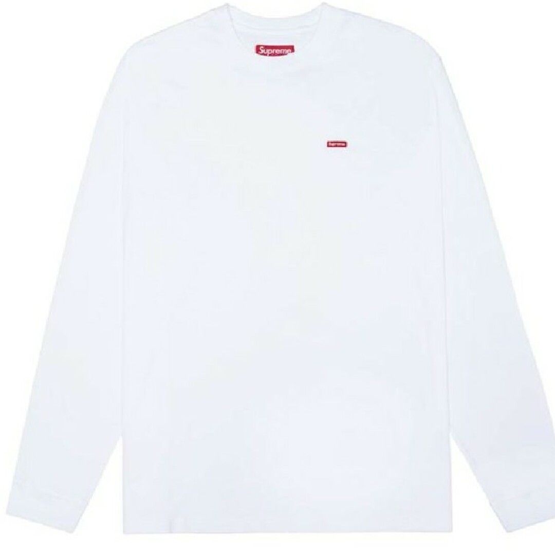 Supreme(シュプリーム)のSupreme Small Box L/S Tee "White" メンズのトップス(Tシャツ/カットソー(七分/長袖))の商品写真