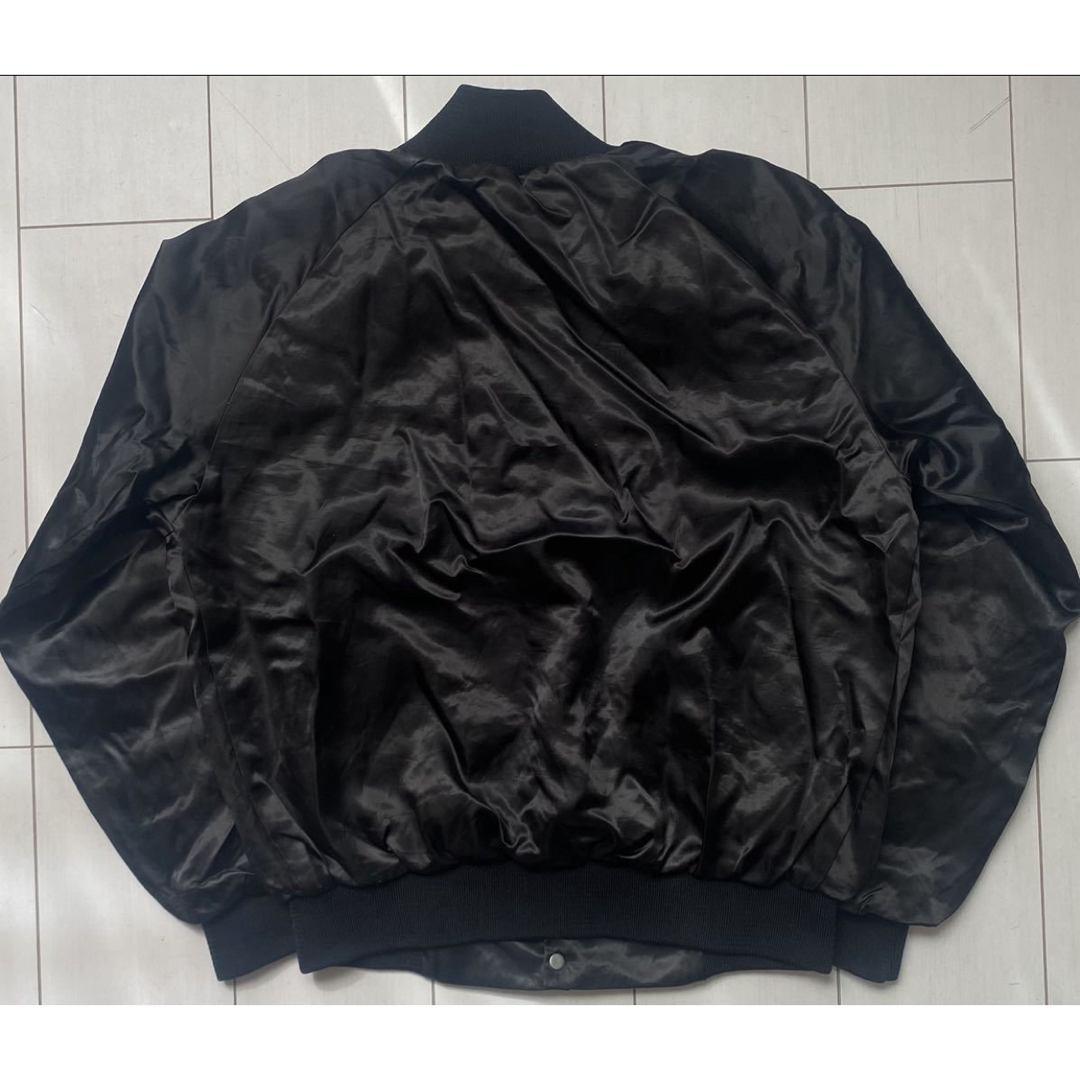 MADE IN USA(メイドインユーエスエー)の70s 80s USA製 7UP 企業 ブラック ジャケット スタジャン M メンズのジャケット/アウター(スタジャン)の商品写真