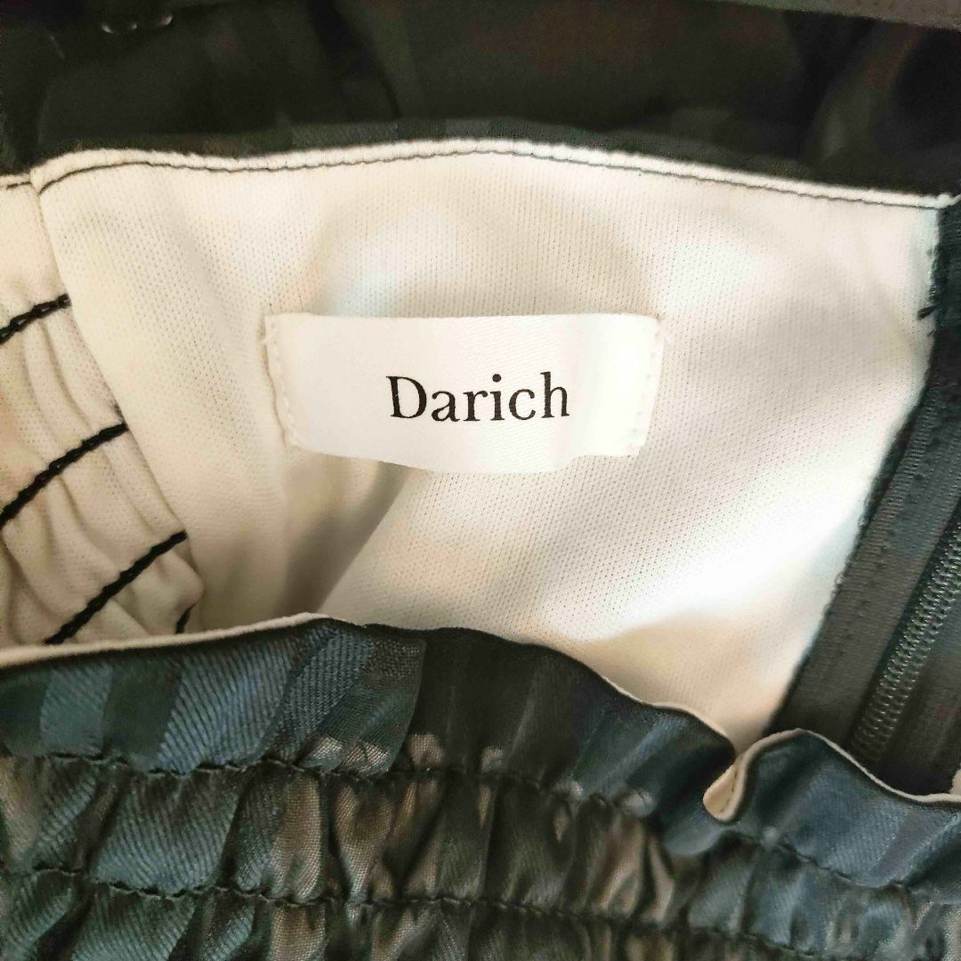 Darich(ダーリッチ)のダーリッチ シアードッキングチェックワンピース ブラック FS レディースのワンピース(ロングワンピース/マキシワンピース)の商品写真