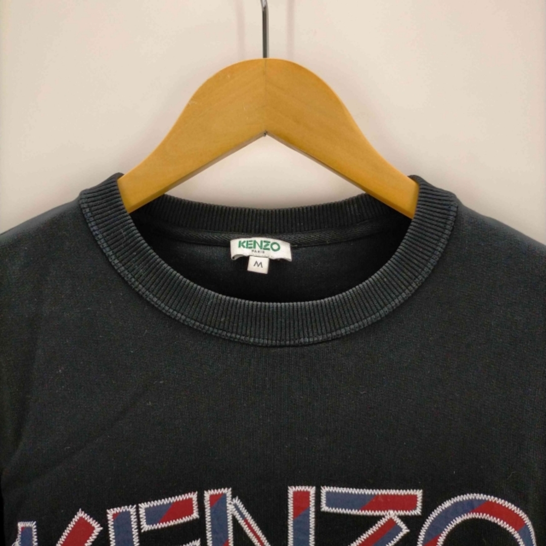 KENZO(ケンゾー)のKENZO(ケンゾー) フロントロゴ刺繍 クルーネックスウェット メンズ メンズのトップス(スウェット)の商品写真