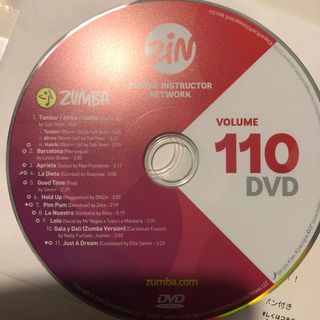 ズンバ(Zumba)のズンバDVD zin110 ウォーミングアップ付き(ミュージック)