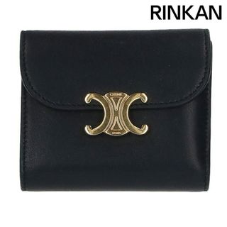 セリーヌ(celine)のセリーヌ  10D783BZG/Small Flap Wallet トリオンフスモールフラップレザー財布 メンズ(財布)