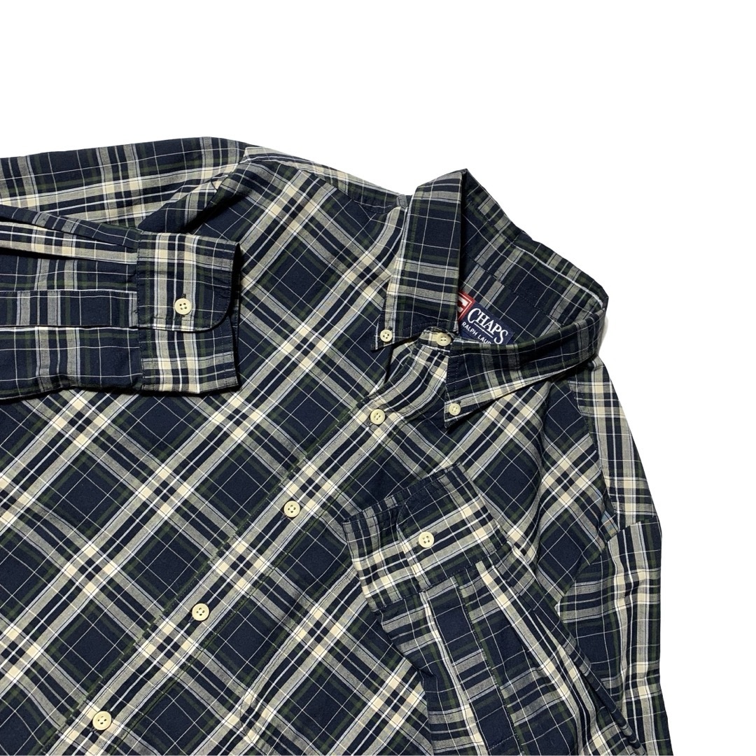 Ralph Lauren(ラルフローレン)のボタンダウン✨ラルフローレン　チャップス　シャツ　チェック　メンズシャツ メンズのトップス(シャツ)の商品写真