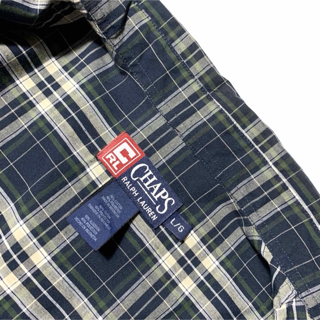 Ralph Lauren(ラルフローレン)のボタンダウン✨ラルフローレン　チャップス　シャツ　チェック　メンズシャツ メンズのトップス(シャツ)の商品写真