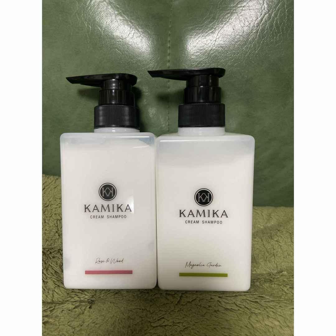 KAMIKA カミカ 黒髪クリームシャンプー 2本 ローズウッド KAMIKA カミカ 黒髪クリームシャンプー 2本 ローズウッド