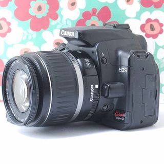 キヤノン(Canon)の❤️スマホに転送❤Canon kiss Xレンズキット❤️人気機種❤(デジタル一眼)