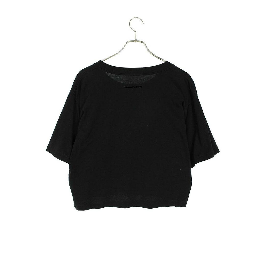 MM6(エムエムシックス)のエムエムシックス  20AW  S52GC0168 ロゴプリントクロップドTシャツ レディース S レディースのトップス(Tシャツ(半袖/袖なし))の商品写真