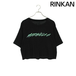 エムエムシックス(MM6)のエムエムシックス  20AW  S52GC0168 ロゴプリントクロップドTシャツ レディース S(Tシャツ(半袖/袖なし))