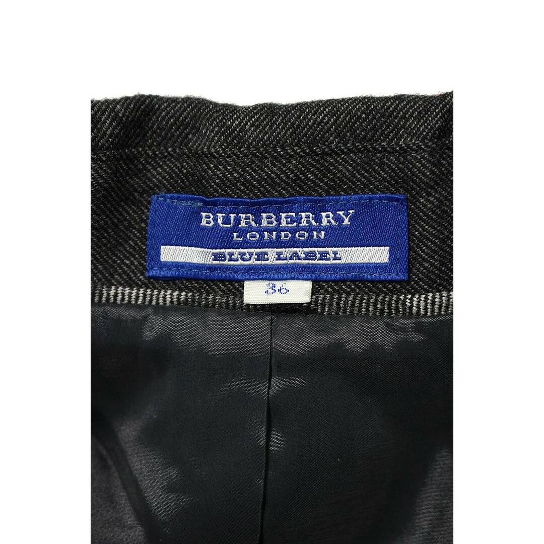 BURBERRY BLUE LABEL(バーバリーブルーレーベル)のバーバリーブルーレーベル  FMF50-578-08 ウールワンピース レディース 36 レディースのワンピース(ロングワンピース/マキシワンピース)の商品写真