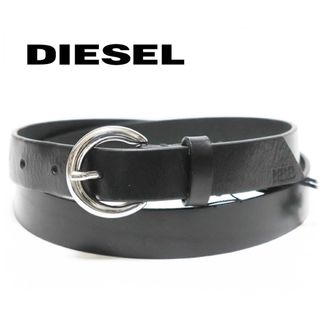 ディーゼル(DIESEL)の《ディーゼル》新品 ヴィンテージ感 レザーベルト (87cmまで対応) (ベルト)