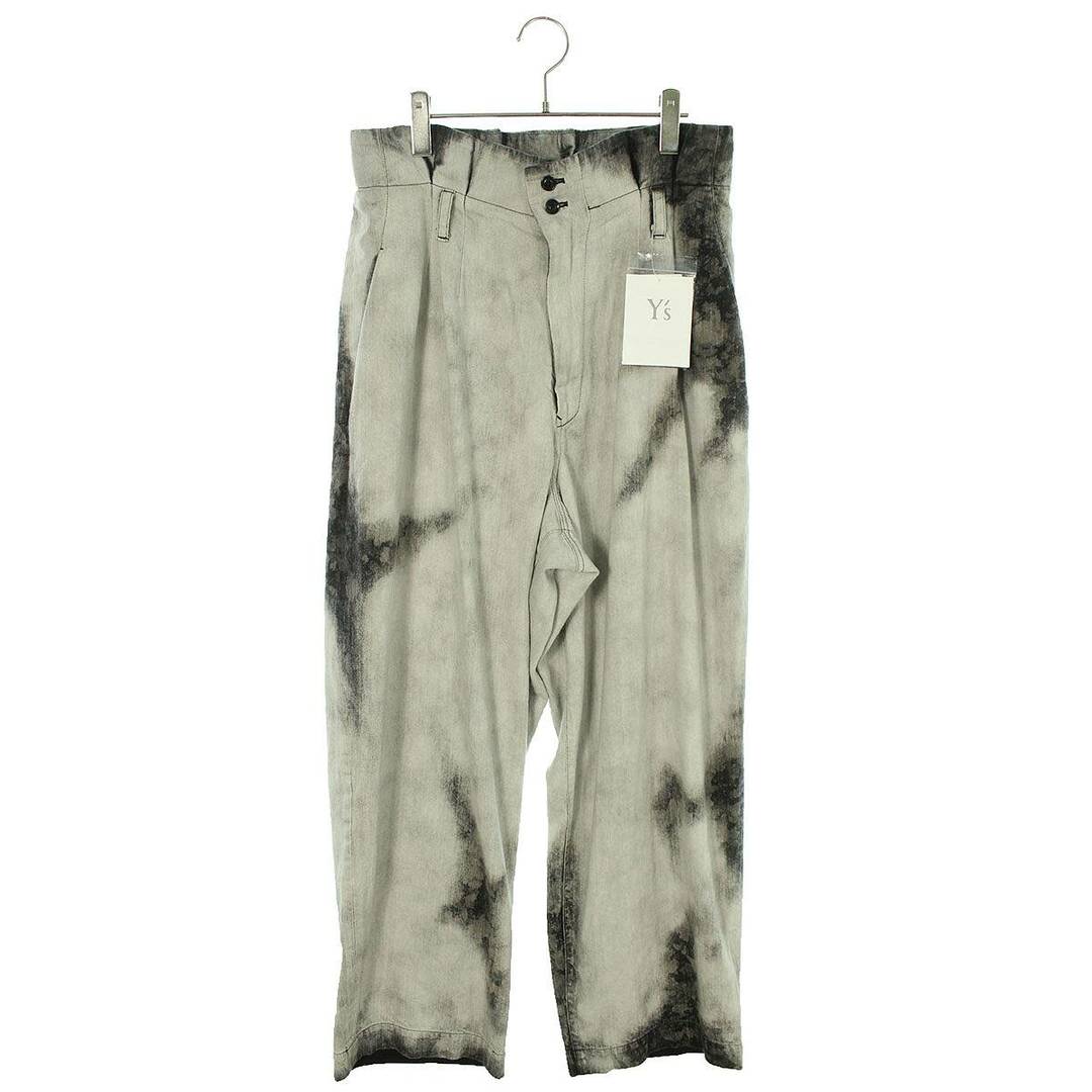 Y's(ワイズ)のワイズ  YS-P02-014/8oz DENIM BLEACHED HIGH WAIST PLEATED PANTS ブリーチハイウエストプリーツデニムパンツ レディース 2 レディースのパンツ(デニム/ジーンズ)の商品写真