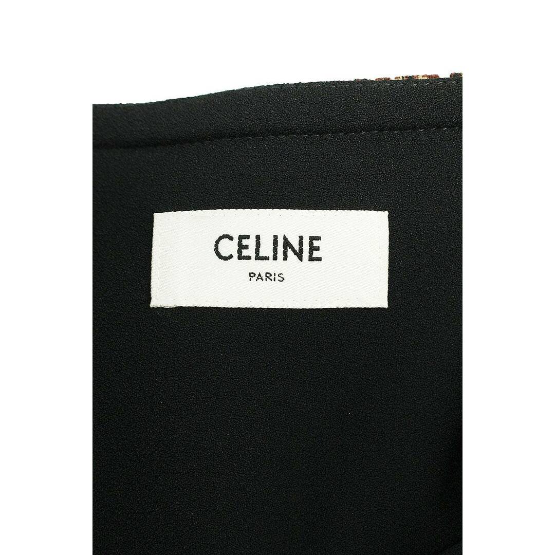 celine(セリーヌ)のセリーヌバイエディスリマン  2J677064V 千鳥格子チェック ミニスカート レディース 34 レディースのスカート(ひざ丈スカート)の商品写真