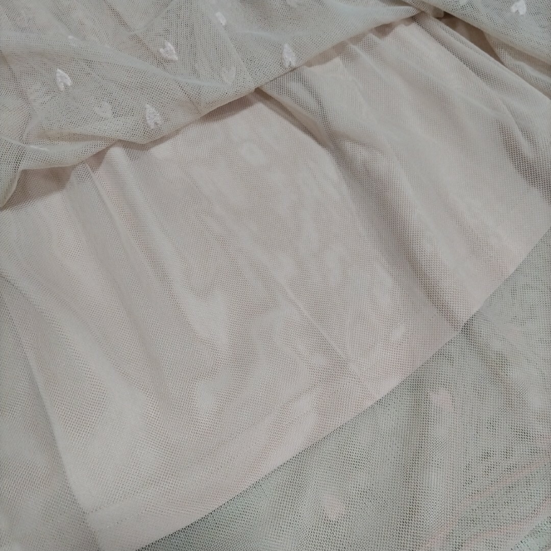 &Love　ピンクハートレーススカート レディースのスカート(ひざ丈スカート)の商品写真