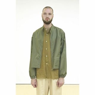 オーラリー(AURALEE)のAURALEE SILK TAFFETA SHORT BLOUSON(ミリタリージャケット)