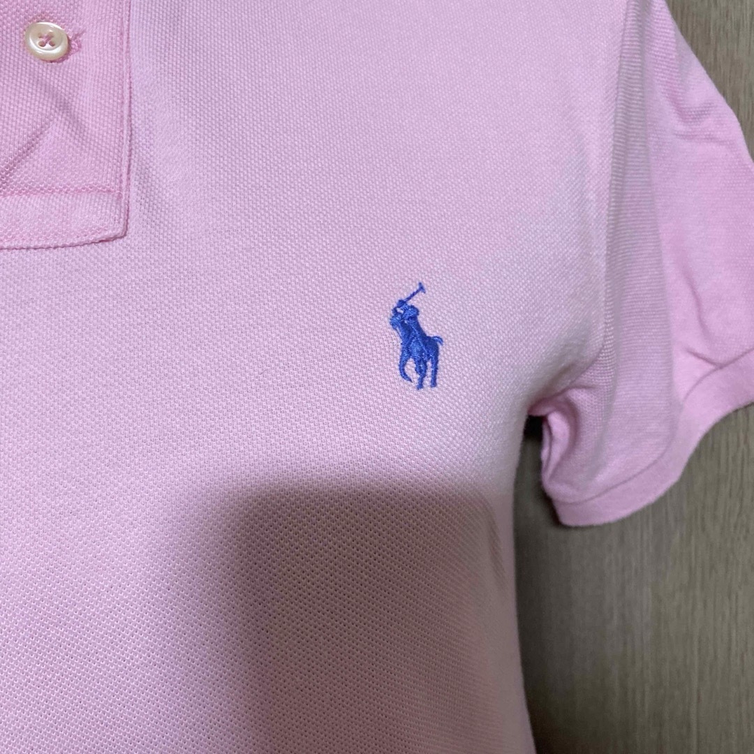 Ralph Lauren(ラルフローレン)のRALPH LAUREN ラルフローレン　ポロシャツ　ピンク　XS メンズのトップス(ポロシャツ)の商品写真