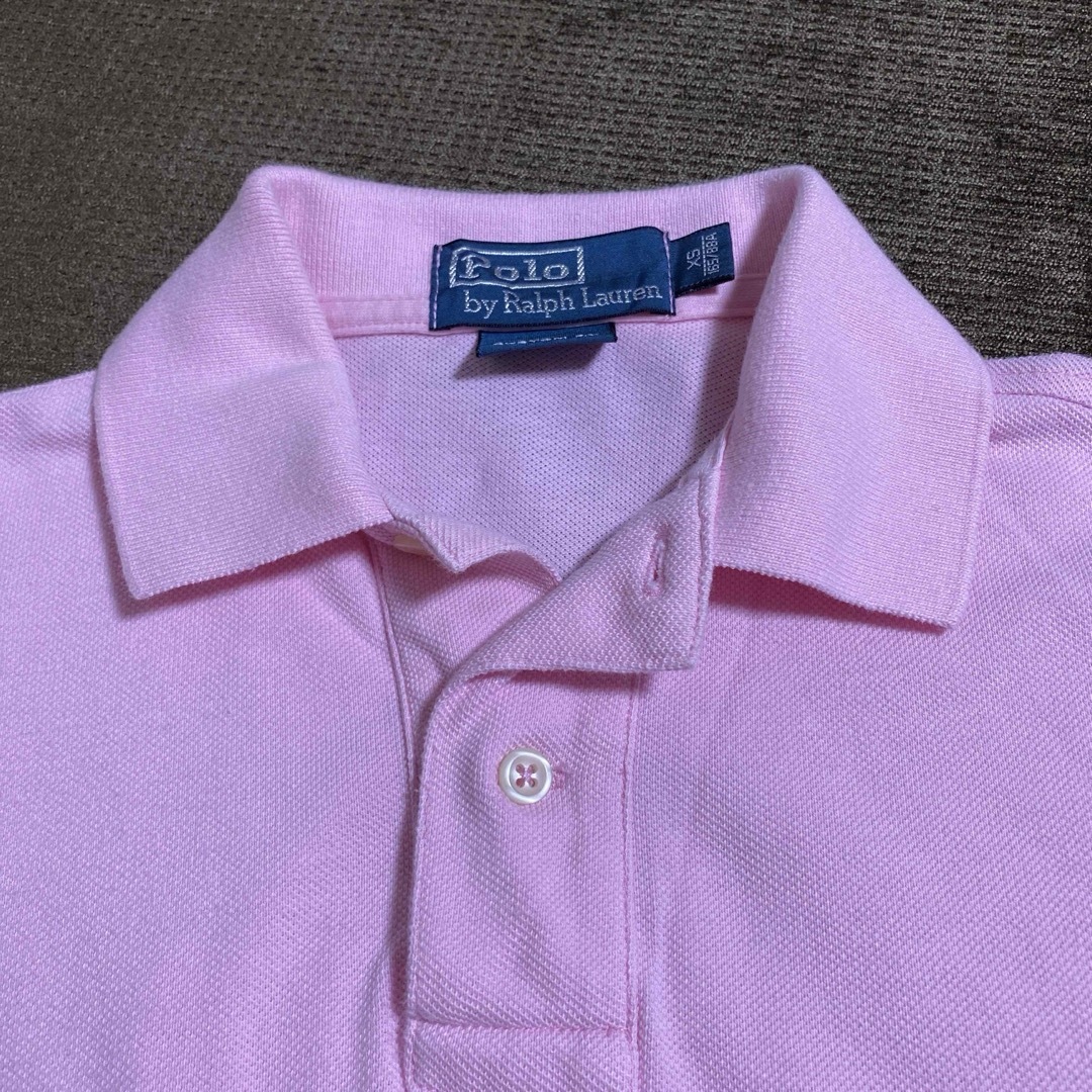 Ralph Lauren(ラルフローレン)のRALPH LAUREN ラルフローレン　ポロシャツ　ピンク　XS メンズのトップス(ポロシャツ)の商品写真