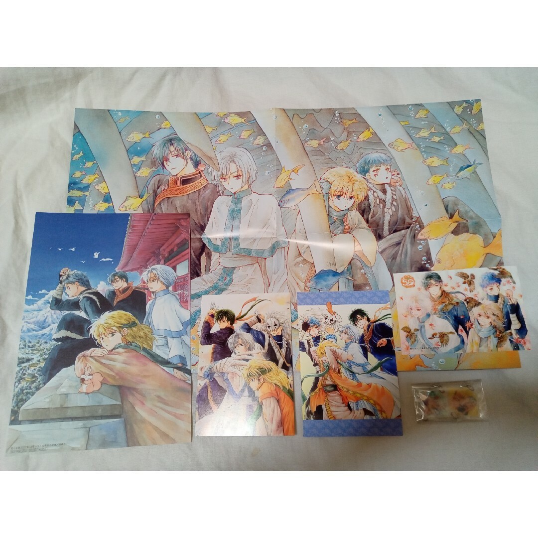 暁のヨナ 四龍 ファイル ポスカ 特典 非売品|キャラクターグッズ 暁のヨナ 四龍 ファイル ポスカ 特典 非売品|キャラクターグッズ