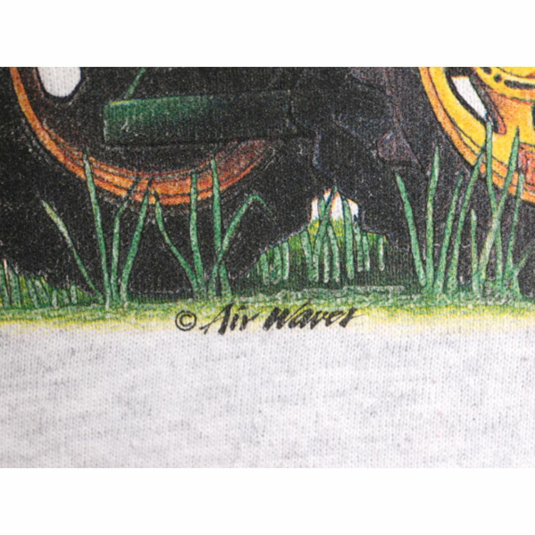 90s USA製 風景画 アート イラスト プリント スウェット メンズ 90s USA製 風景画 アート イラスト プリント スウェット メンズ