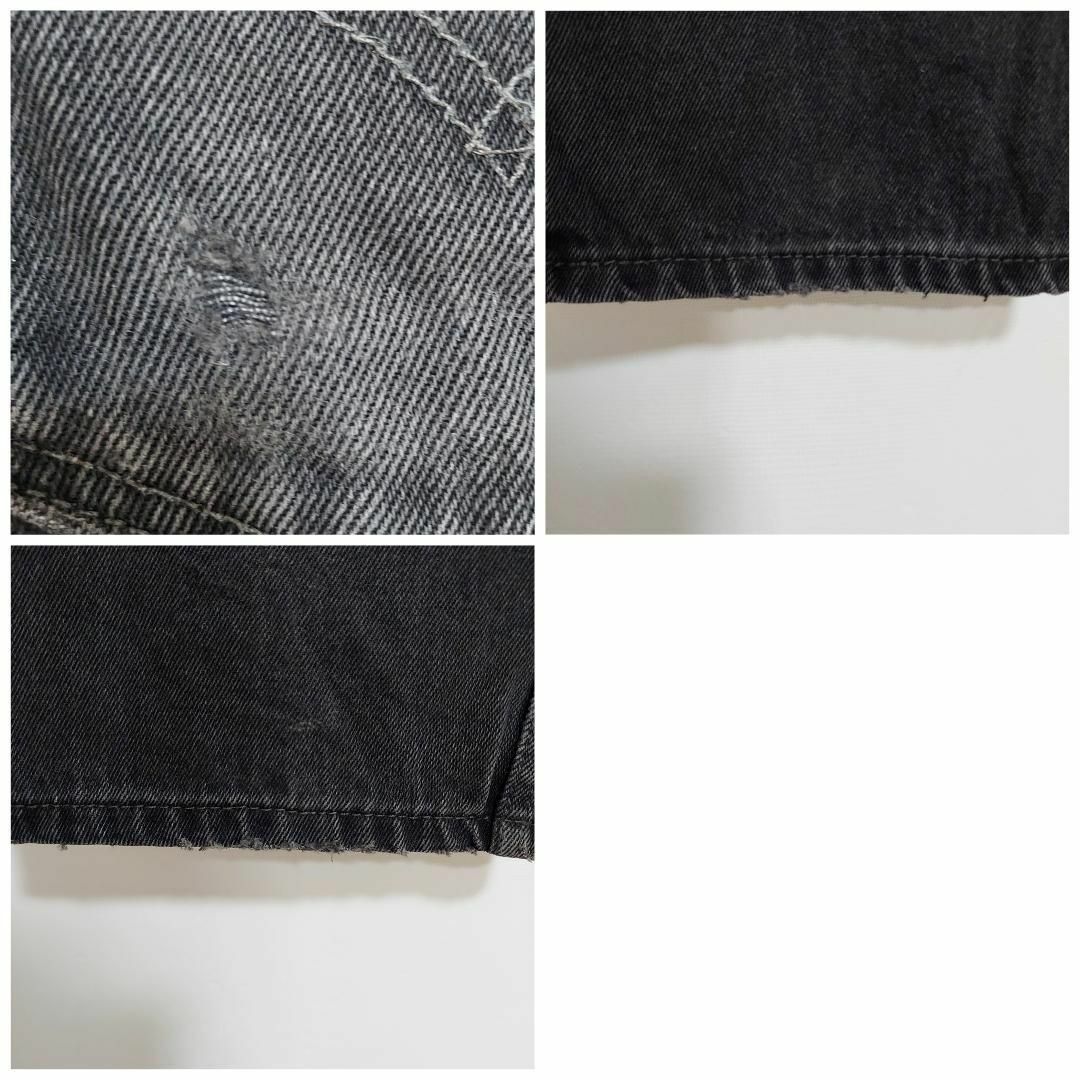 Levi's(リーバイス)のリーバイス550 Levis W33 ブラックデニム 黒 バギーパンツ 9053 メンズのパンツ(デニム/ジーンズ)の商品写真