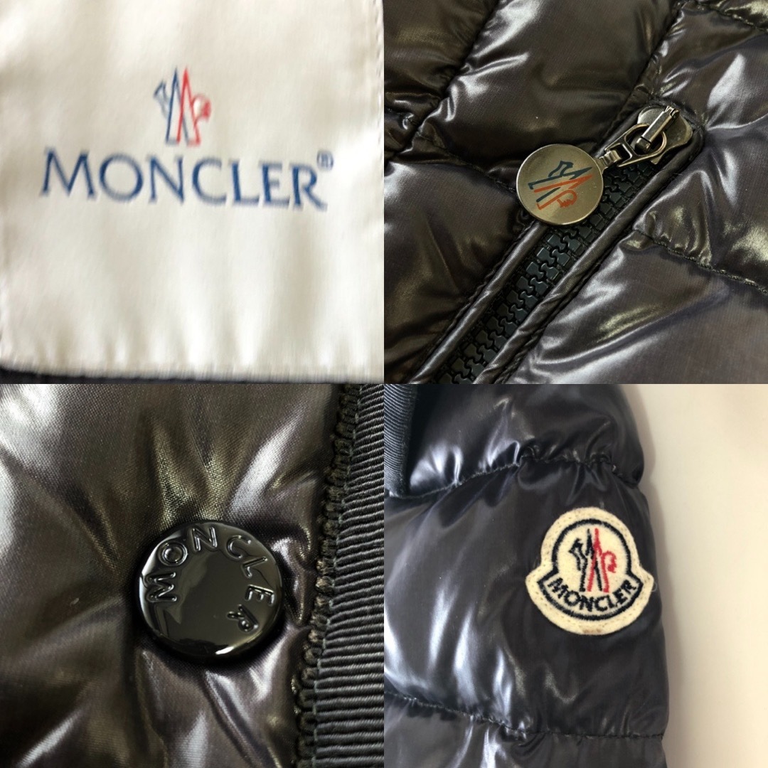 MONCLER(モンクレール)のモンクレール レディース ダウン アルモワーズ フード ファー ラクーンL〜XL レディースのジャケット/アウター(ダウンジャケット)の商品写真