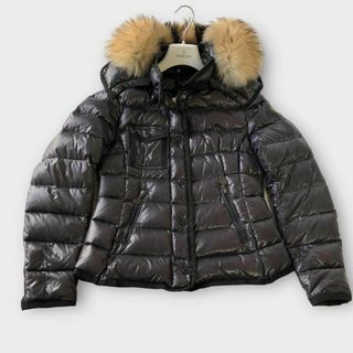 モンクレール(MONCLER)のモンクレール レディース ダウン アルモワーズ フード ファー ラクーンL〜XL(ダウンジャケット)