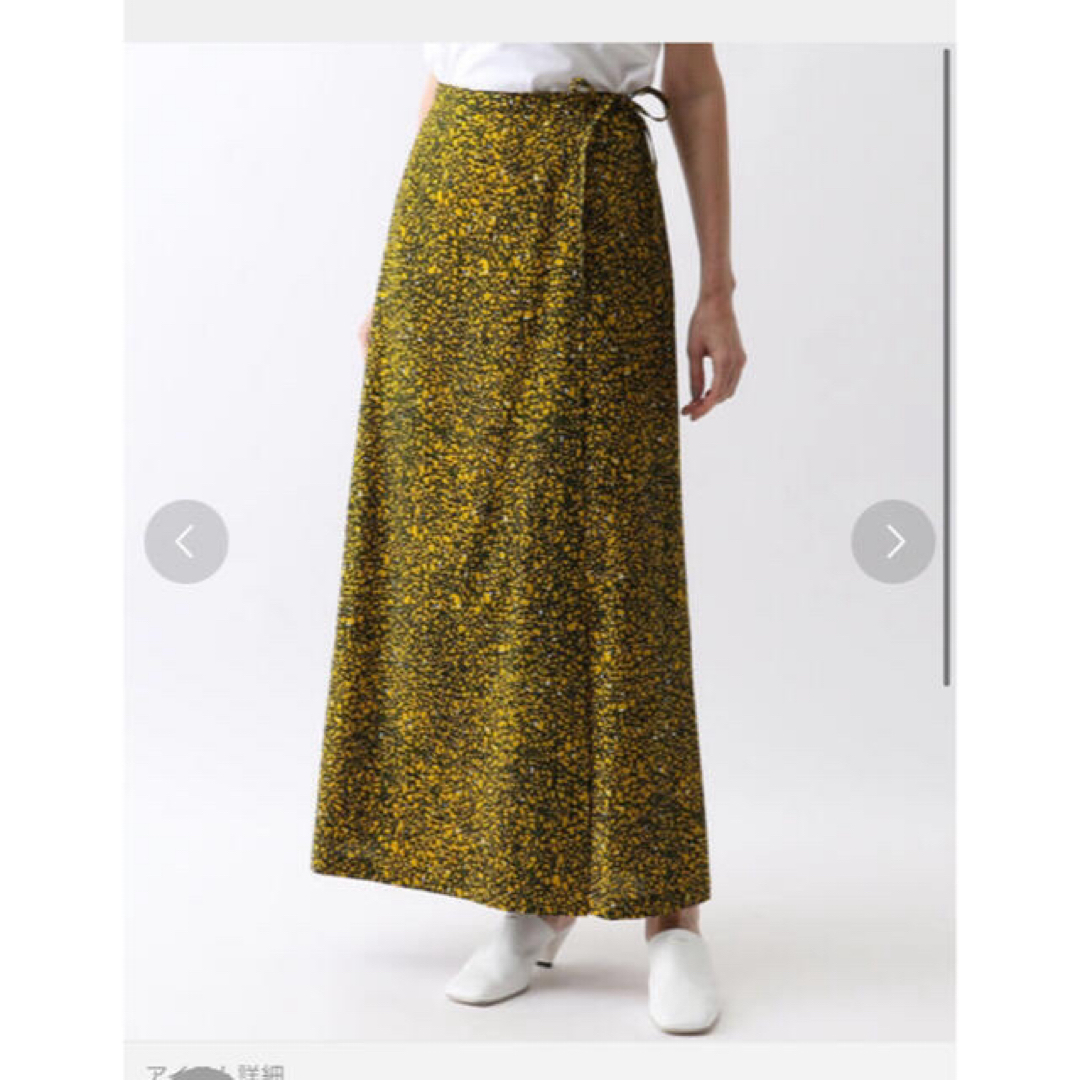 KANGA❤️バティックプリントラップスカート　カンガ レディースのスカート(ロングスカート)の商品写真