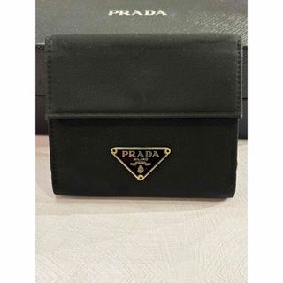 プラダ(PRADA)の#プラダ#二つ折り#財布#三角プレート#ナイロン#ユニセックス(財布)