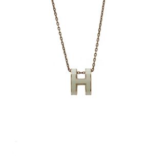 エルメス(Hermes)のエルメス ポップアッシュ Hネックレス Hロゴ チョーカー （12411030）(ネックレス)