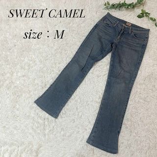 SWEET CAMEL  レディース　デニム　ジーンズ　ウエスト61(デニム/ジーンズ)