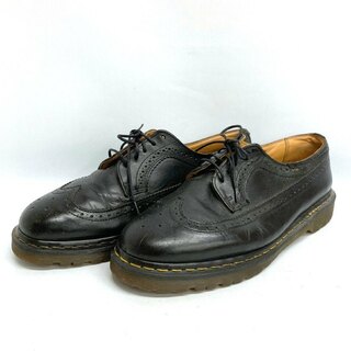 ドクターマーチン(Dr.Martens)の★Dr.Martens ドクターマーチン 革靴 ウィングチップ ブラック size11(ドレス/ビジネス)