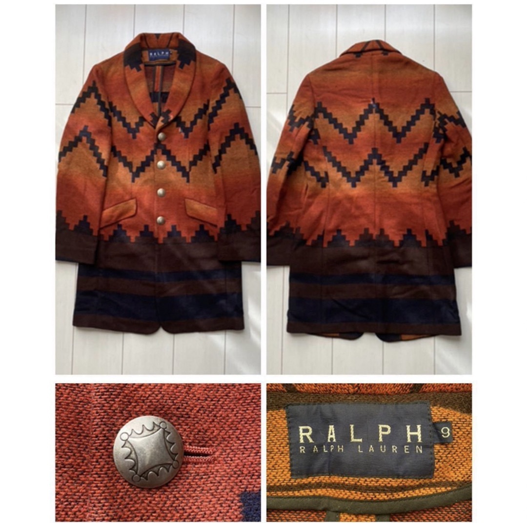 POLO RALPH LAUREN(ポロラルフローレン)のralph lauren ラルフローレン ネイティブ ラグ ジャケット コート レディースのジャケット/アウター(その他)の商品写真