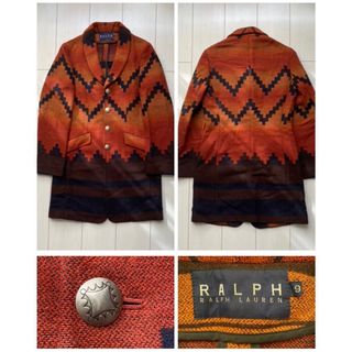 POLO RALPH LAUREN - ralph lauren ラルフローレン ネイティブ ラグ ジャケット コート