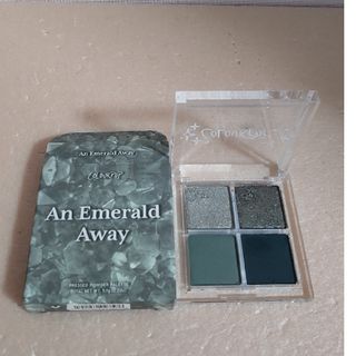 カラーポップ(colourpop)の【used】カラーポップ　アイシャドウパレットAn Emerald Away(アイシャドウ)