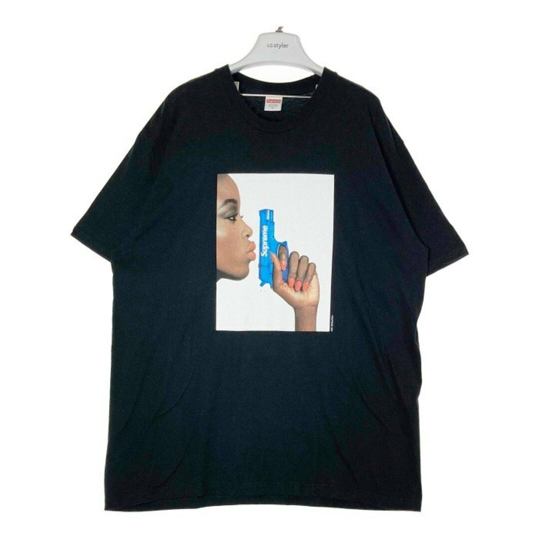 Supreme(シュプリーム)の★Supreme シュプリーム Water Pistol Tee 21SS ウォーターピストル Tシャツ ブラック sizeXL メンズのトップス(Tシャツ/カットソー(半袖/袖なし))の商品写真