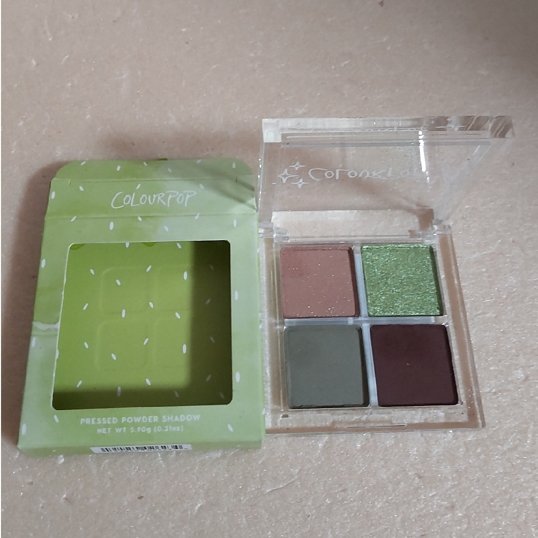 colourpop(カラーポップ)の【used】カラーポップ　アイシャドウパレットstar fruty コスメ/美容のベースメイク/化粧品(アイシャドウ)の商品写真