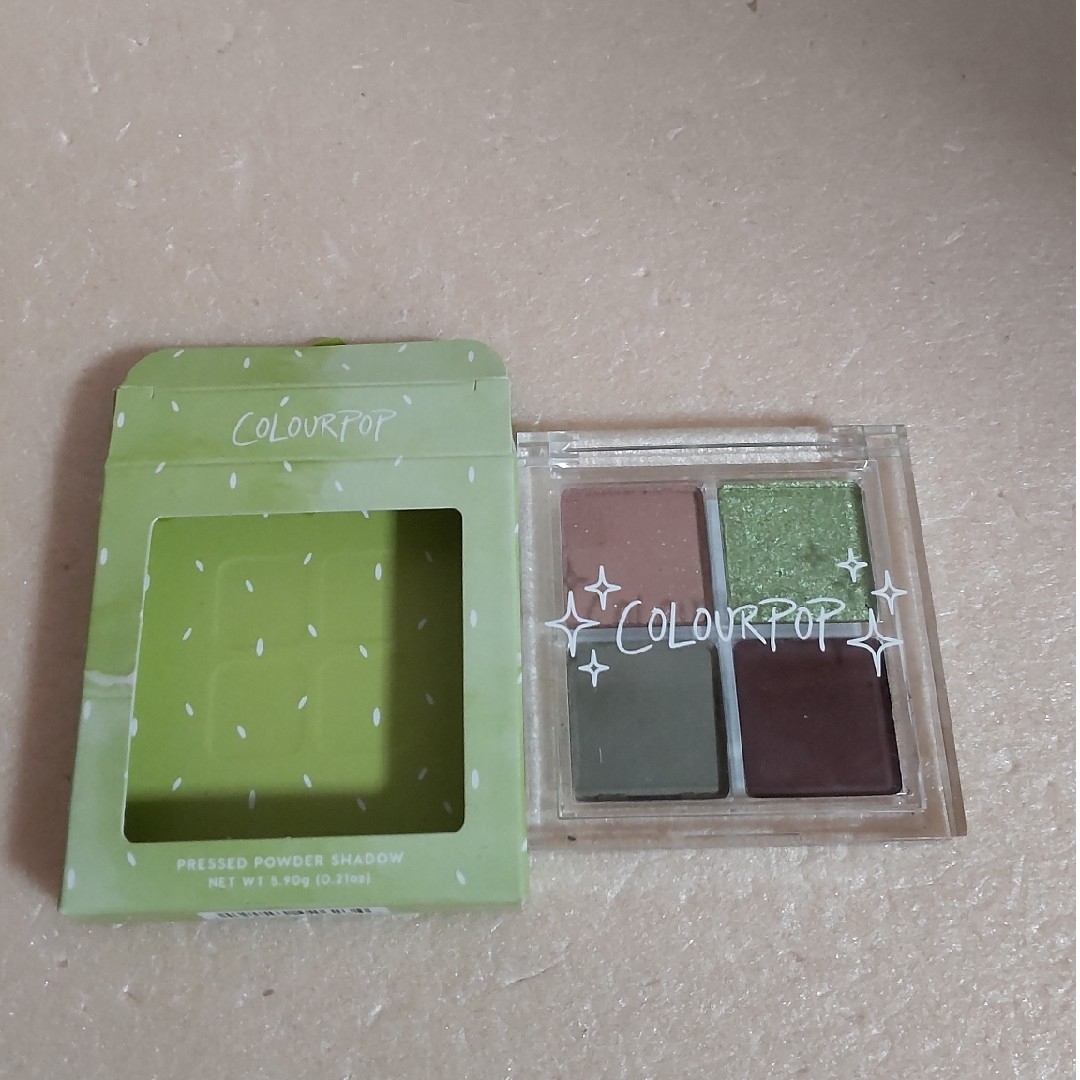 colourpop(カラーポップ)の【used】カラーポップ　アイシャドウパレットstar fruty コスメ/美容のベースメイク/化粧品(アイシャドウ)の商品写真