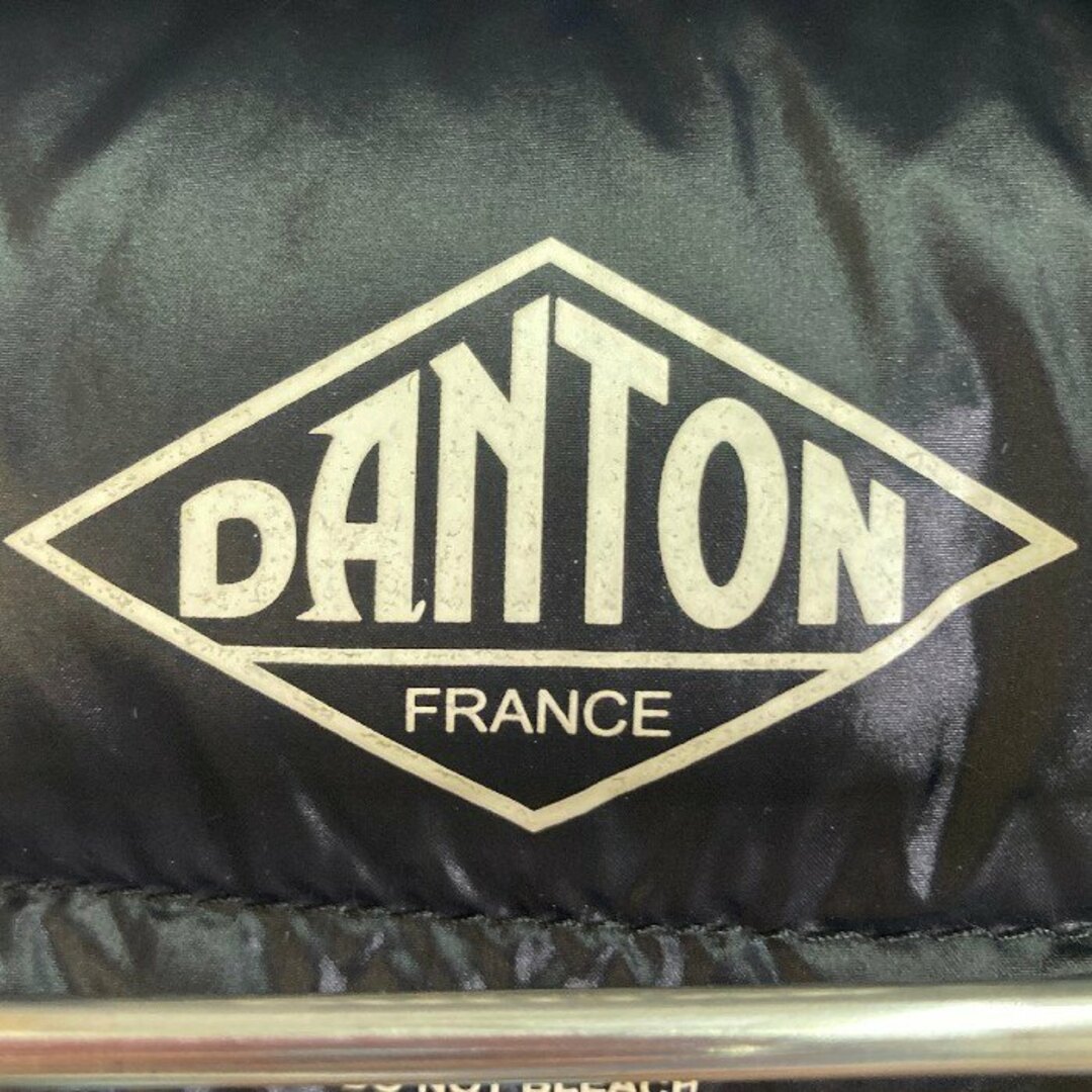 DANTON(ダントン)の★Danton ダントン 16A-KW-001 ダウンベスト ブラック size40 メンズのジャケット/アウター(ダウンベスト)の商品写真