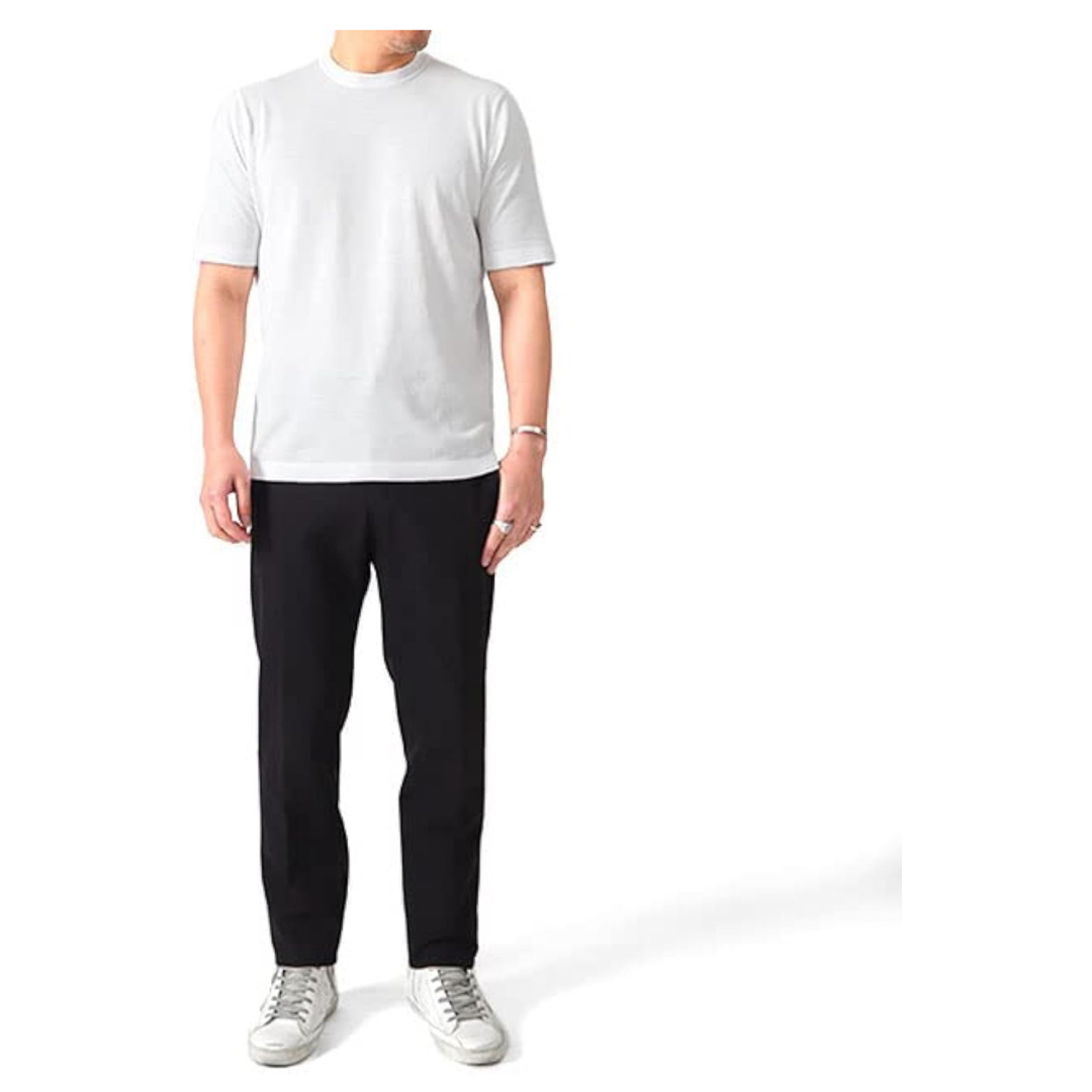 Cruciani(クルチアーニ)のFILIPPO DE LAURENTIIS  ニットT 52 メンズのトップス(Tシャツ/カットソー(半袖/袖なし))の商品写真