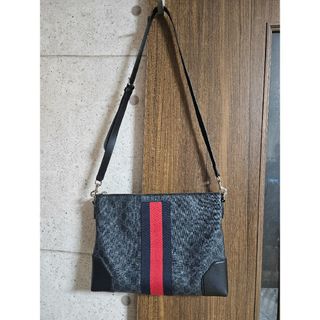 グッチ(Gucci)のグッチ　スプリーム キャンバス メッセンジャーバッグ 474139(メッセンジャーバッグ)