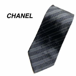 CHANEL - chanel ネクタイ　黒