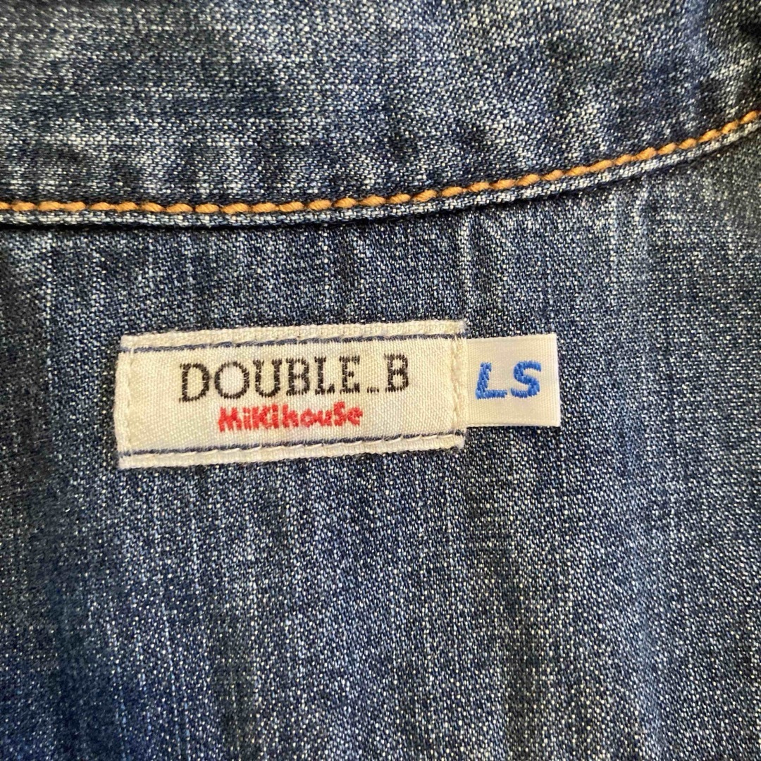 DOUBLE.B(ダブルビー)のダブルビー　デニム レディースのジャケット/アウター(Gジャン/デニムジャケット)の商品写真