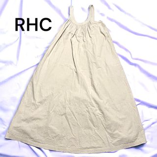 ロンハーマン(Ron Herman)の極美品　夏服　ロングワンピース　マキシ丈　綿100 コットン100 XS RHC(ロングワンピース/マキシワンピース)