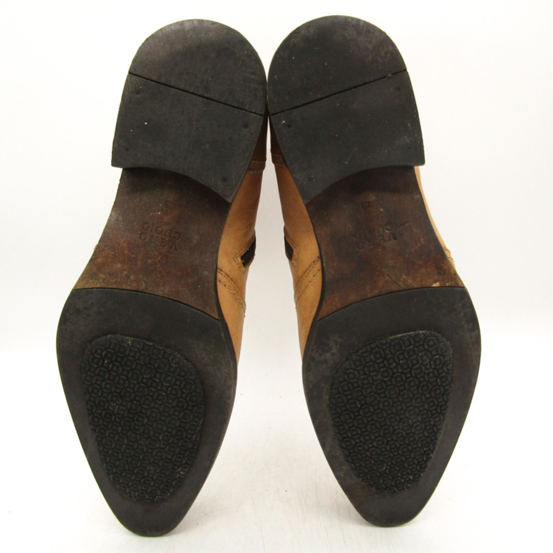 ステファノロッシ ショートブーツ 本革 レザー ブランド シューズ 靴 イタリア製 メンズ 43サイズ ブラウン STEFANO ROSSI メンズの靴/シューズ(ブーツ)の商品写真