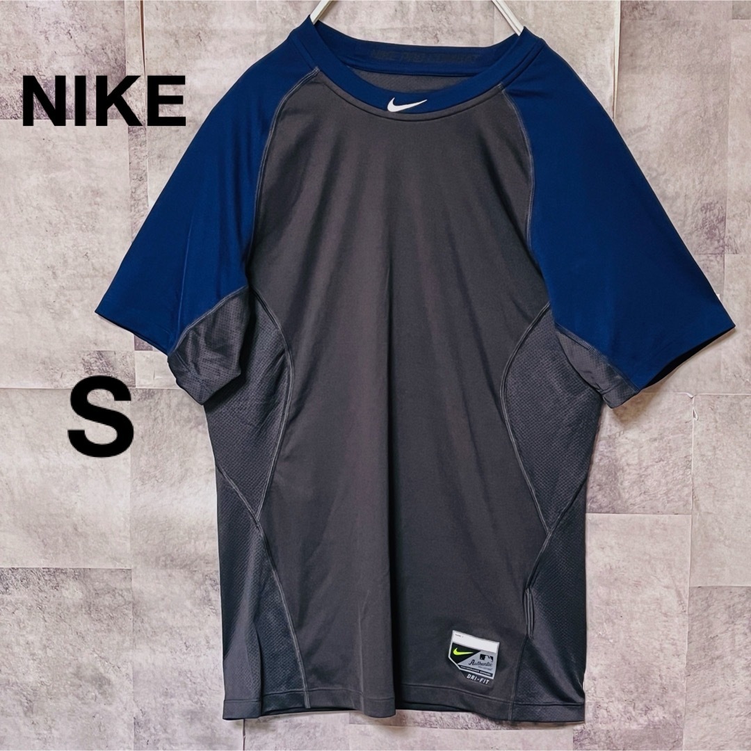 NIKE(ナイキ)のNIKE DRI-FIT Tシャツ　Sサイズ　メッシュ　メジャーリーグ メンズのトップス(Tシャツ/カットソー(半袖/袖なし))の商品写真